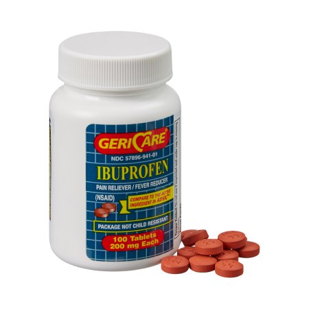 Geri-Care® 200 mg Strength Ibuprofen Tablet 100 per Bottle
